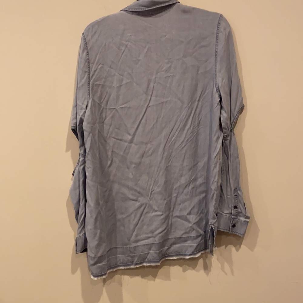 Long Button-Down With Elbow Hole - image 6